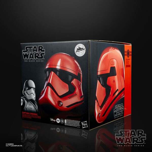 Casco Electrónico Captain Cardinal Star Wars Galaxy's Edge Black Series Hasbro - Collector4U.com