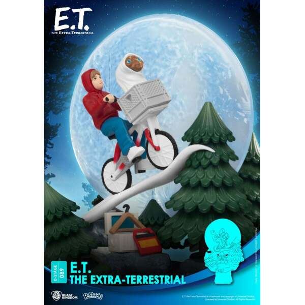 Diorama E.T. el extraterrestre PVC D-Stage Iconic Scene Movie Scene 15 cm Beast Kingdom - Collector4U.com