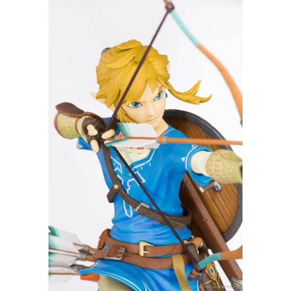 Estatua Link The Legend of Zelda Breath of the Wild PVC 25 cm First 4 Figures - Collector4U.com