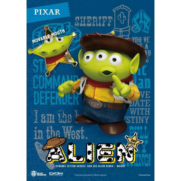 Figura Alien Remix Woody Toy Story Dynamic 8ction Heroes 16 cm Beast Kingdom - Collector4U.com