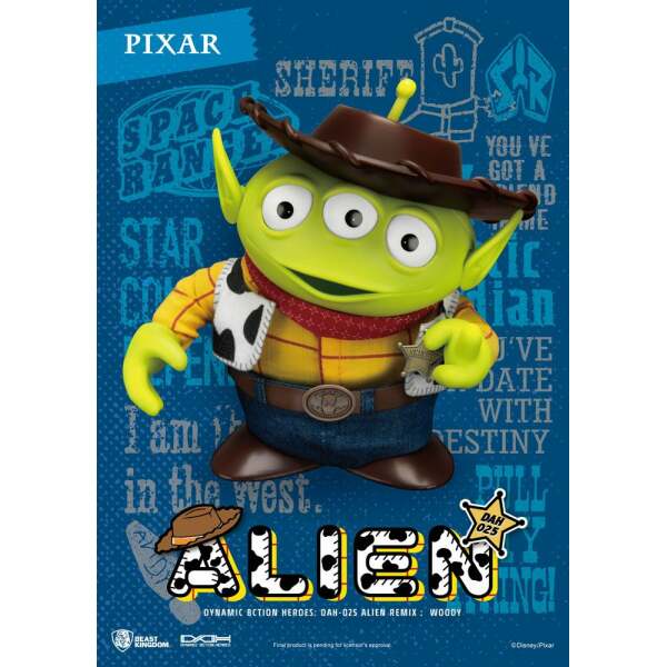 Figura Alien Remix Woody Toy Story Dynamic 8ction Heroes 16 cm Beast Kingdom - Collector4U.com