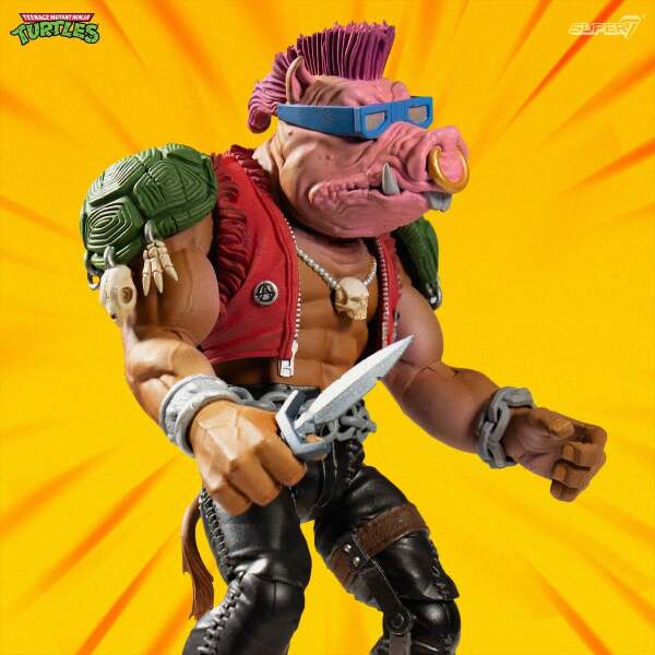 Figura Bebop Tortugas Ninja Ultimates 18 cm Super7 - Collector4U.com