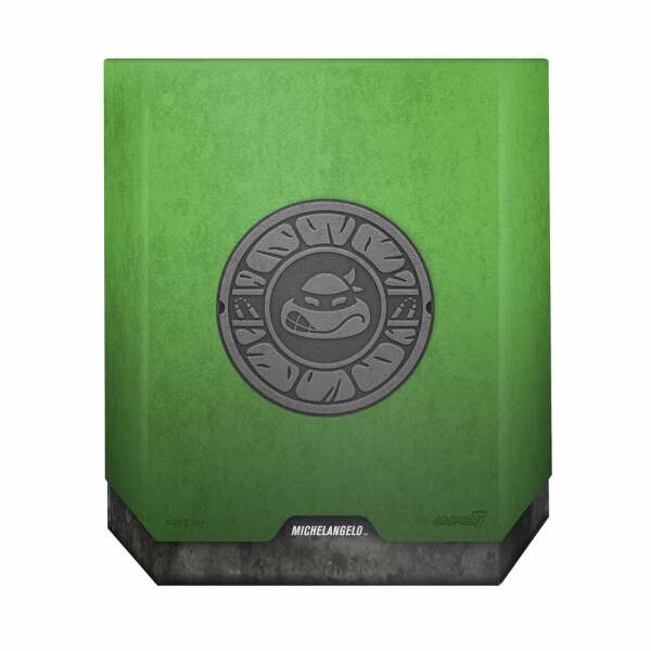 Figura Michaelangelo Tortugas Ninja Ultimates 18 cm Super7 - Collector4U.com