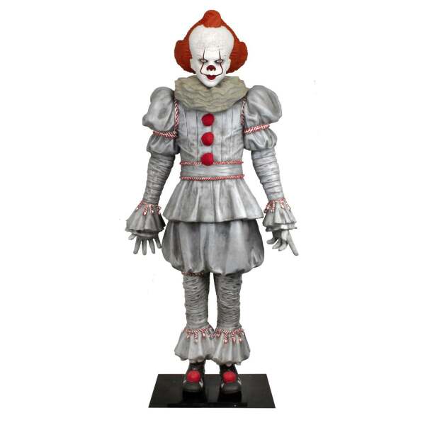 Estatua tamaño real Pennywise It - Capítulo 2 (goma espuma/látex) 180 cm NECA - Collector4U.com