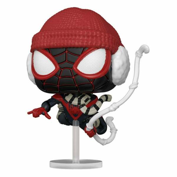 Funko Miles Morales Winter Suit Marvel's Spider-Man POP! Games Vinyl Figura 9 cm - Collector4U.com