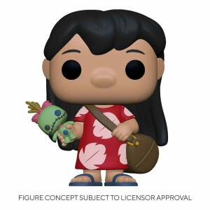 Lilo & Stitch POP! Disney Vinyl Figura Lilo w/Scrump 9 cm - Collector4U.com