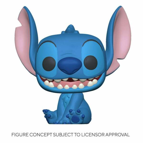 Funko Smiling Seated Stitch Lilo & Stitch POP! Disney Vinyl Figura 9 cm - Collector4U.com