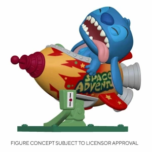 Funko Stitch in Rocket Lilo & Stitch POP! Rides Vinyl Figura 15 cm - Collector4U.com