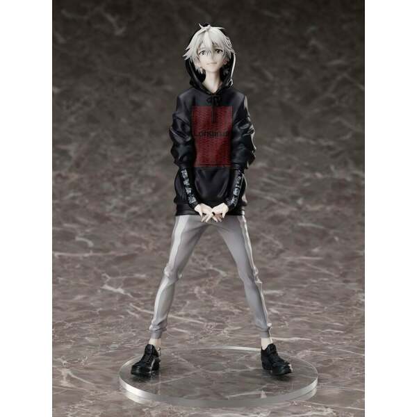 Estatua PVC 1/7 Nagisa Kaworu Neon Genesis Evangelion Ver. Radio Eva Original Color 26 cm - Collector4U.com