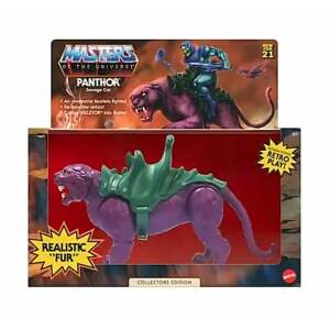 Figura Panthor Flocked Masters of the Universe Origins 2021 Collectors Edition Exclusive 14 cm Mattel - Collector4U.com