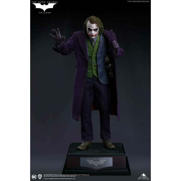 Estatua Joker The Dark Knight 1/4 Heath Ledger Regular Edition 52 cm - Collector4U.com