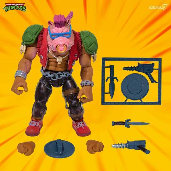 Figura Bebop Tortugas Ninja Ultimates 18 cm Super7 - Collector4U.com