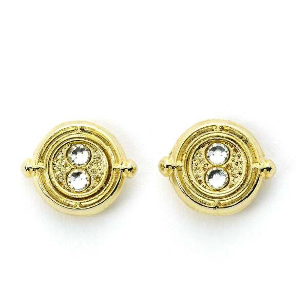 Pendientes Time Turner Harry Potter (dorado) - Collector4U.com