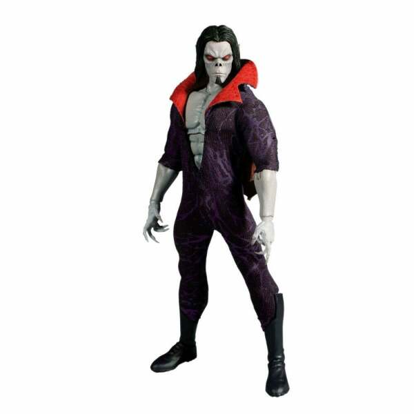 Figura Morbius Marvel Universe con luz 1/12 Morbius 17 cm One:12 Mezco Toys - Collector4U.com