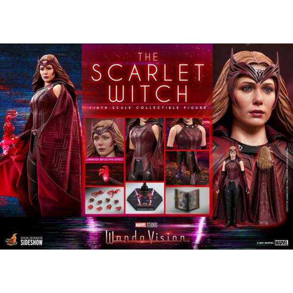 Figura Scarlet Witch WandaVision 1/6 Hot Toys 28 cm - Collector4U.com