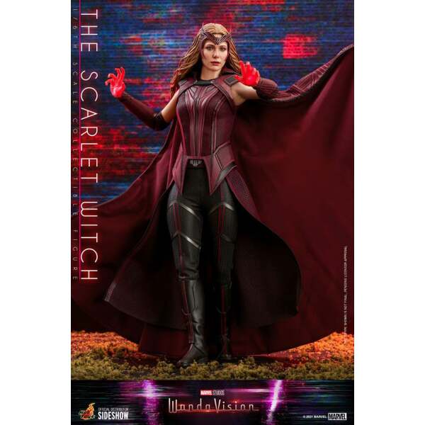 Figura Scarlet Witch WandaVision 1/6 Hot Toys 28 cm - Collector4U.com