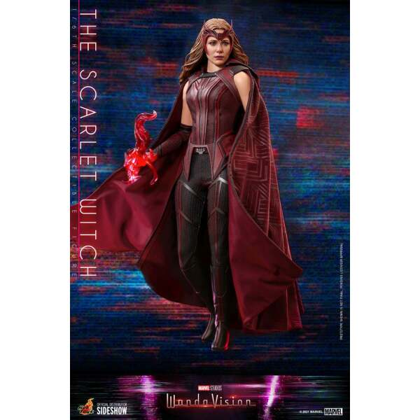 Figura Scarlet Witch WandaVision 1/6 Hot Toys 28 cm - Collector4U.com