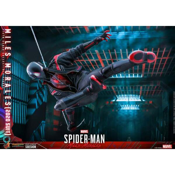 Figura Miles Morales Suit 2020, Marvel’s Spider-Man Video Game Masterpiece 1/6 Hot Toys 30 cm