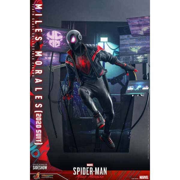 Figura Miles Morales Suit 2020, Marvel’s Spider-Man Video Game Masterpiece 1/6 Hot Toys 30 cm