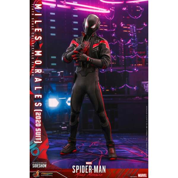 Figura Miles Morales Suit 2020, Marvel’s Spider-Man Video Game Masterpiece 1/6 Hot Toys 30 cm