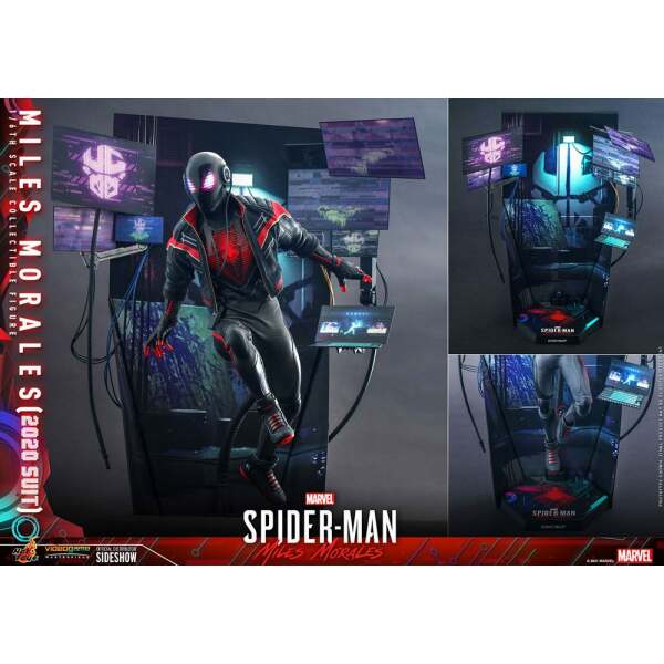 Figura Miles Morales Suit 2020, Marvel’s Spider-Man Video Game Masterpiece 1/6 Hot Toys 30 cm