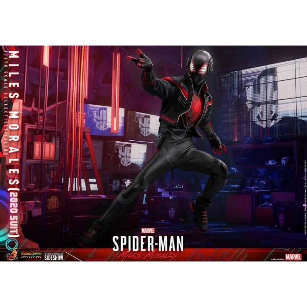 Figura Miles Morales Suit 2020, Marvel’s Spider-Man Video Game Masterpiece 1/6 Hot Toys 30 cm