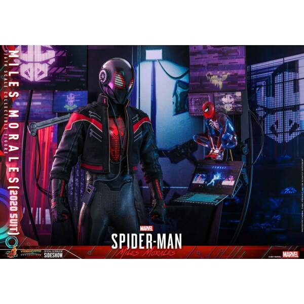 Figura Miles Morales Suit 2020, Marvel’s Spider-Man Video Game Masterpiece 1/6 Hot Toys 30 cm