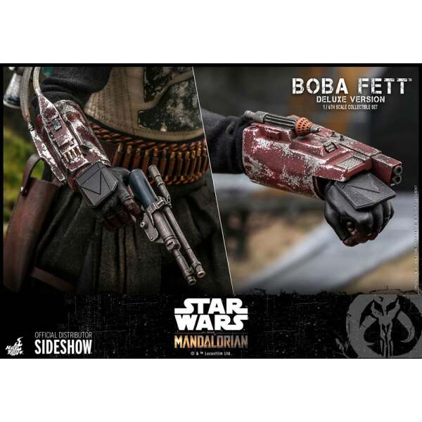 Boba Fett Deluxe pack 2 Figuras, Star Wars The Mandalorian 1/6 Hot Toys 30 cm - Collector4U.com