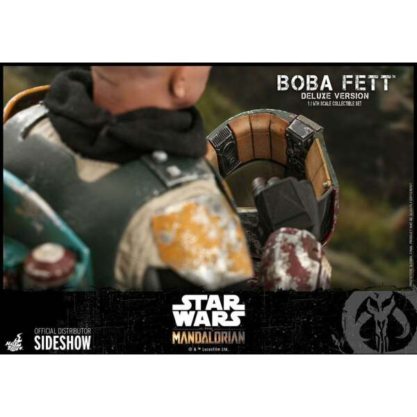 Boba Fett Deluxe pack 2 Figuras, Star Wars The Mandalorian 1/6 Hot Toys 30 cm - Collector4U.com