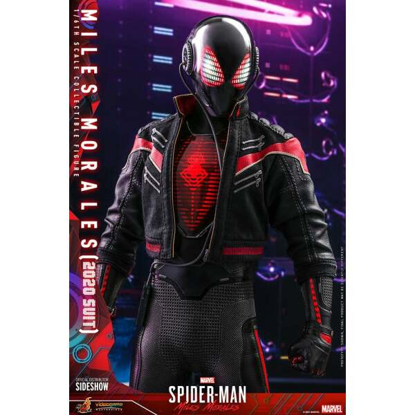 Figura Miles Morales Suit 2020, Marvel’s Spider-Man Video Game Masterpiece 1/6 Hot Toys 30 cm