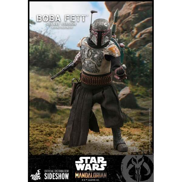 Boba Fett Deluxe pack 2 Figuras, Star Wars The Mandalorian 1/6 Hot Toys 30 cm - Collector4U.com