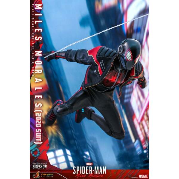 Figura Miles Morales Suit 2020, Marvel’s Spider-Man Video Game Masterpiece 1/6 Hot Toys 30 cm