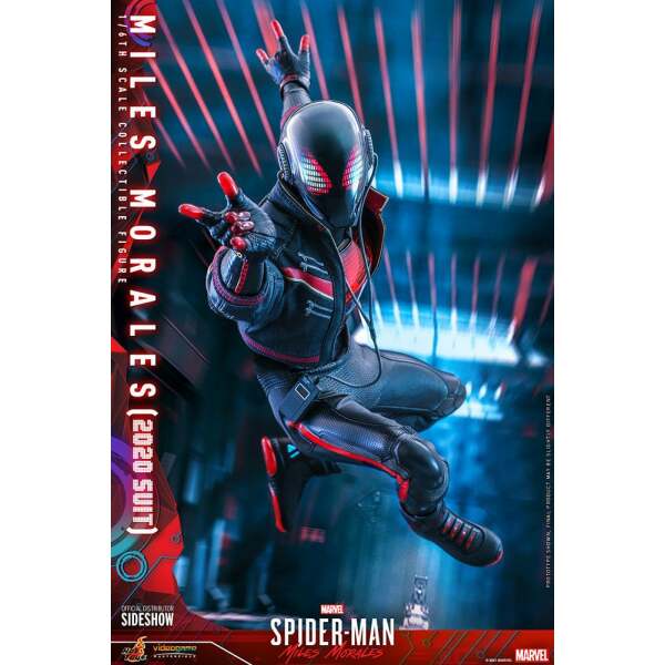 Figura Miles Morales Suit 2020, Marvel’s Spider-Man Video Game Masterpiece 1/6 Hot Toys 30 cm