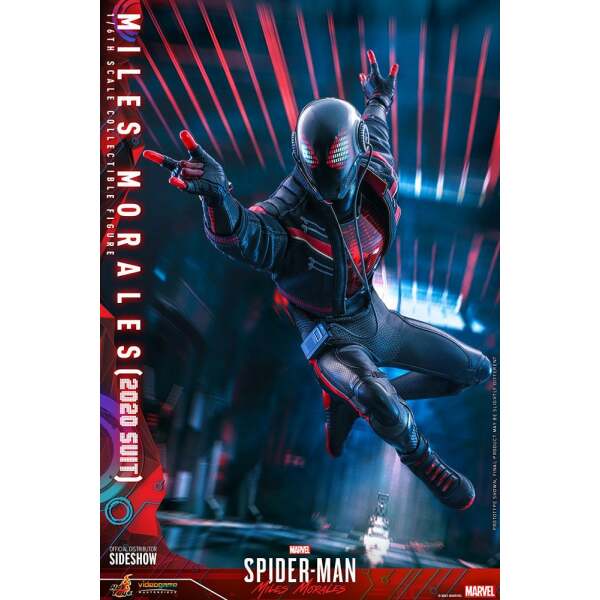 Figura Miles Morales Suit 2020, Marvel’s Spider-Man Video Game Masterpiece 1/6 Hot Toys 30 cm