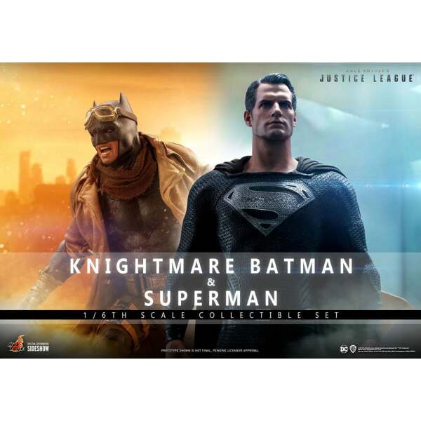 Knightmare Batman y Superman pack 2 figuras Zack Snyder’s Justice League 1/6 Hot Toys 31 cm