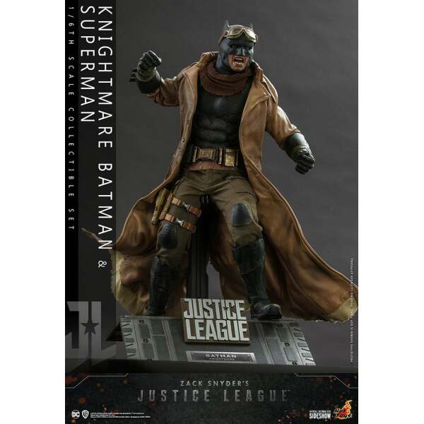 Knightmare Batman y Superman pack 2 figuras Zack Snyder’s Justice League 1/6 Hot Toys 31 cm