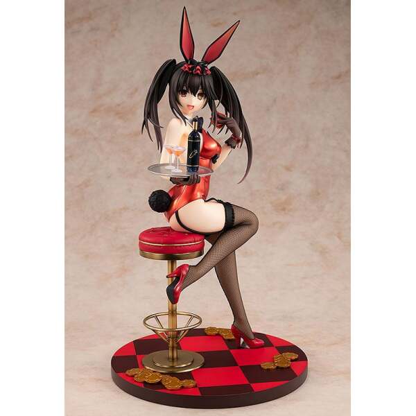 Estatua Kurumi Tokisaki Date A Live PVC 1/7 Bunny Ver. 26 cm Kadokawa - Collector4U.com