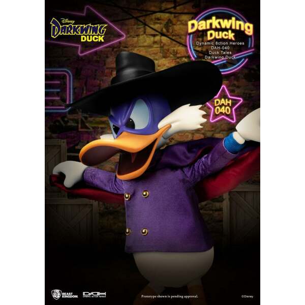 Figura Dynamic 8ction Heroes 1 9 Darkwing Duck Darkwing Duck 16 Cm 4