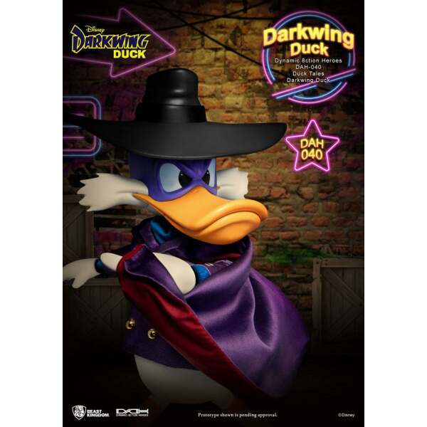 Figura Dynamic 8ction Heroes 1 9 Darkwing Duck Darkwing Duck 16 Cm 5