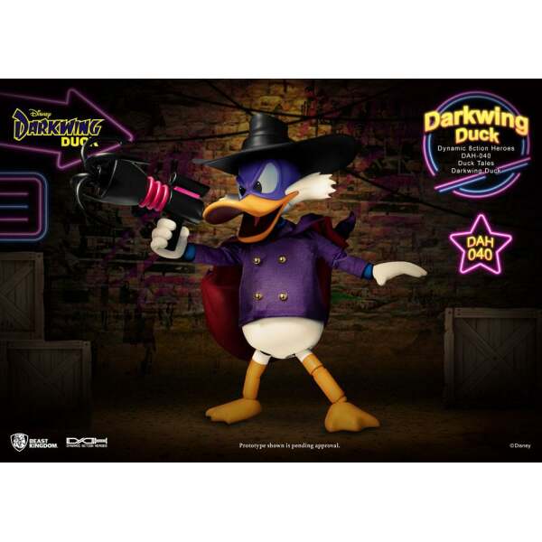 Figura Dynamic 8ction Heroes 1 9 Darkwing Duck Darkwing Duck 16 Cm 6