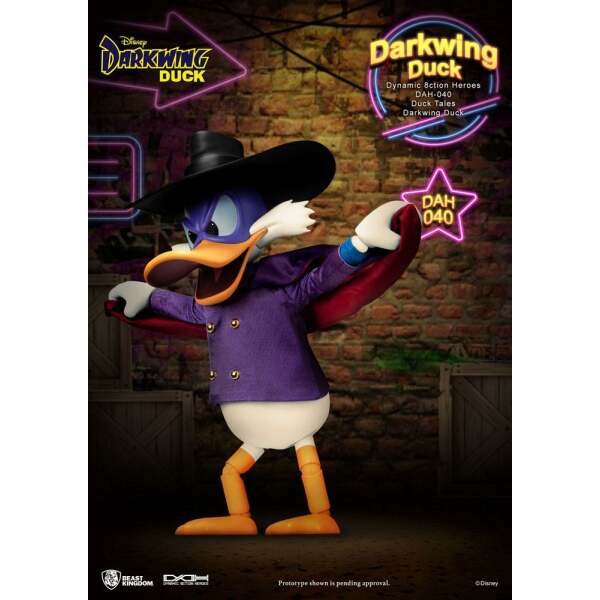 Figura Dynamic 8ction Heroes 1 9 Darkwing Duck Darkwing Duck 16 Cm 7