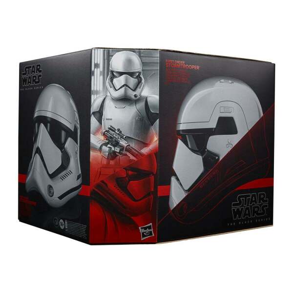 Casco Electrónico First Order Stormtrooper Star Wars Episode VIII Black Series - Collector4U.com