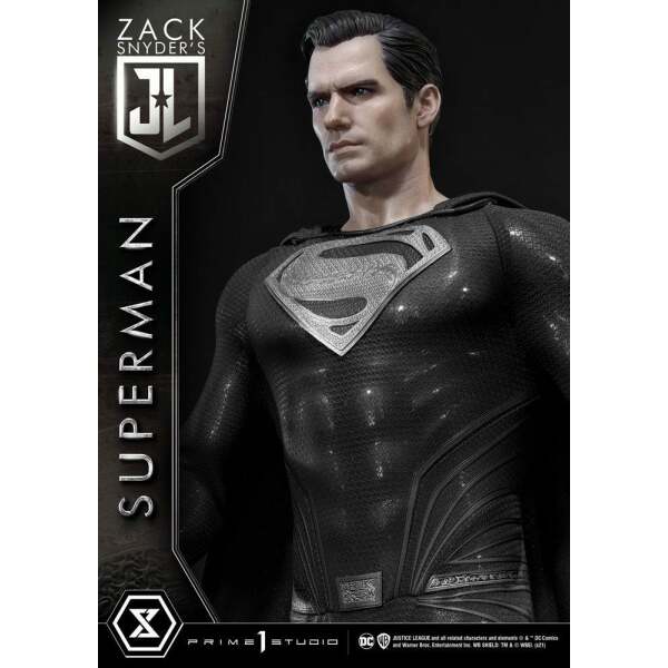 Estatua Superman Justice League Black Suit Edition 84 cm Prime 1 Studio - Collector4U.com