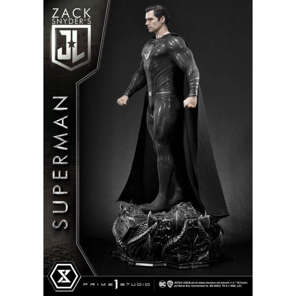 Estatua Superman Justice League Black Suit Edition 84 cm Prime 1 Studio - Collector4U.com