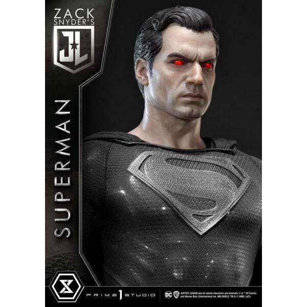 Estatua Superman Justice League Black Suit Edition 84 cm Prime 1 Studio - Collector4U.com