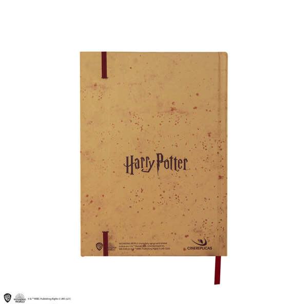 Libreta Marauder’s Map Harry Potter A5 Cinereplicas