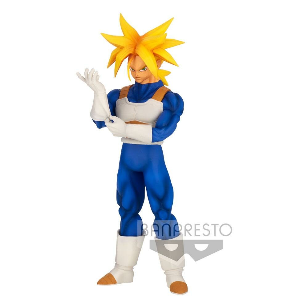 Estatua Super Saiyan Trunks Dragon ball Z PVC Solid Edge Works 23 cm Banpresto