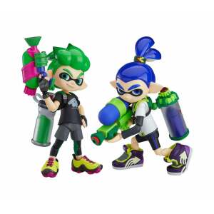 Figuras Splatoon Boy Splatoon / Splatoon 2 Pack de 2 Figma DX Ver. 10 cm GSC - Collector4U.com