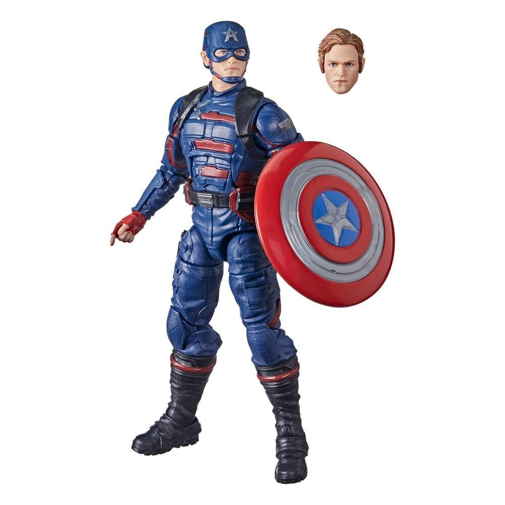 Figura Captain America (John F. Walker) Falcon y el Soldado de Invierno Marvel Legends 2021 15 cm Hasbro