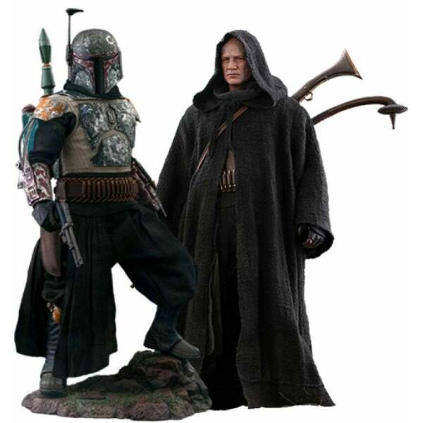 Boba Fett Deluxe pack 2 Figuras, Star Wars The Mandalorian 1/6 Hot Toys 30 cm - Collector4U.com